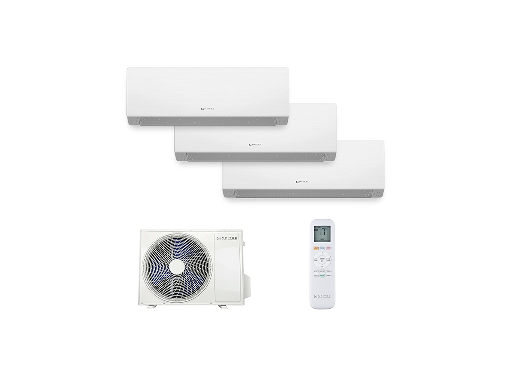 Naitec - Multi split8 kW + 3x Sensitive Pro 3,5 kW