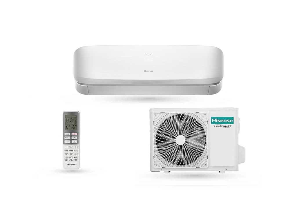 Hisense Fresh Air 3,5 kW split klíma szett (fehér)