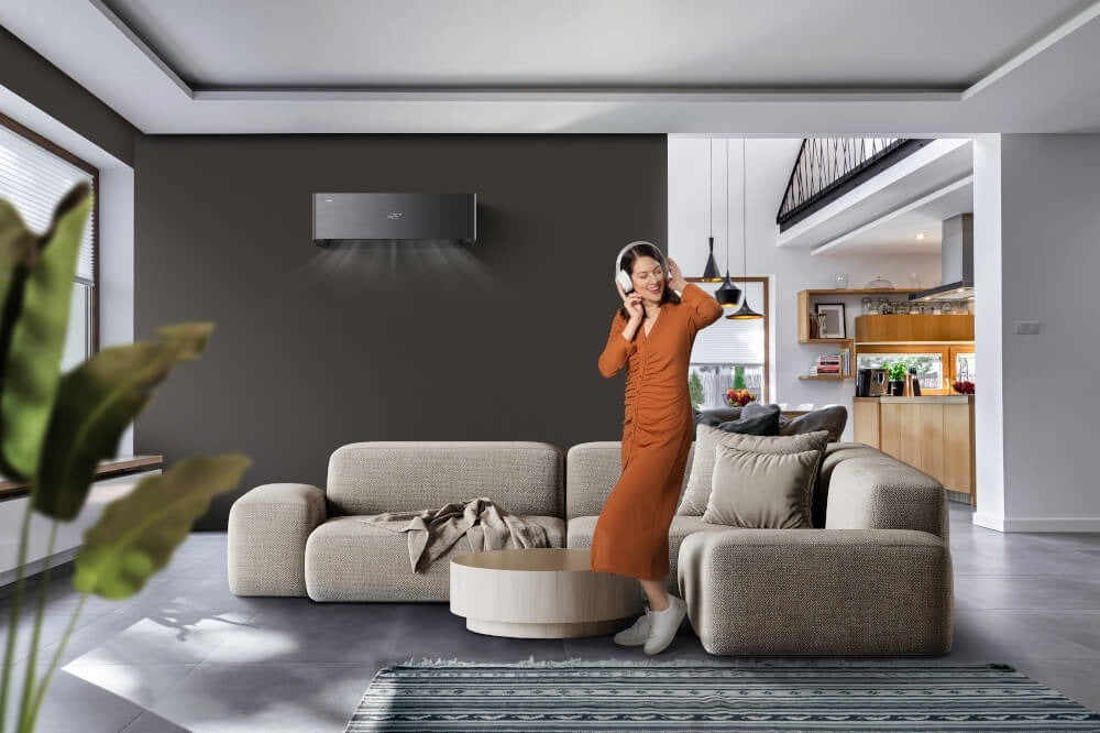 Hisense Energy Pro X 3,5 kW split klíma szett (fekete)
