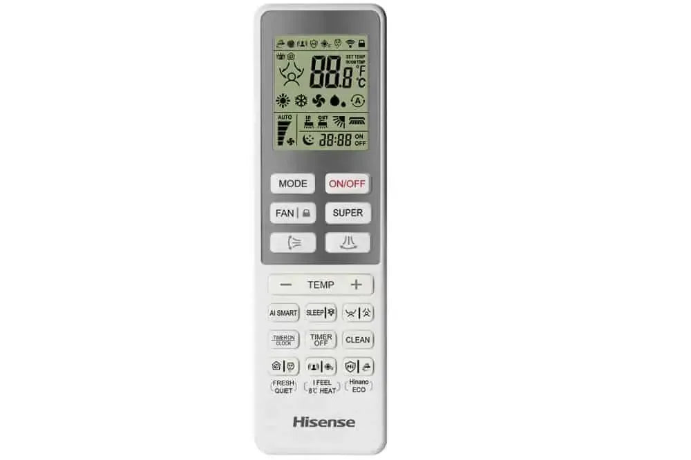 Hisense Energy Pro X 3,5 kW split klíma szett (fehér)