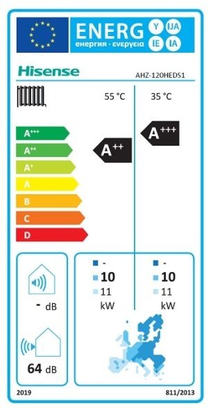 Hisense Hi-Therma 12 kW monoblokk hőszivattyú (3 fázisú)