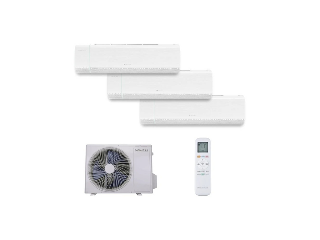 Naitec - Multi split 8 kW + 3x Stellair 3,5 kW