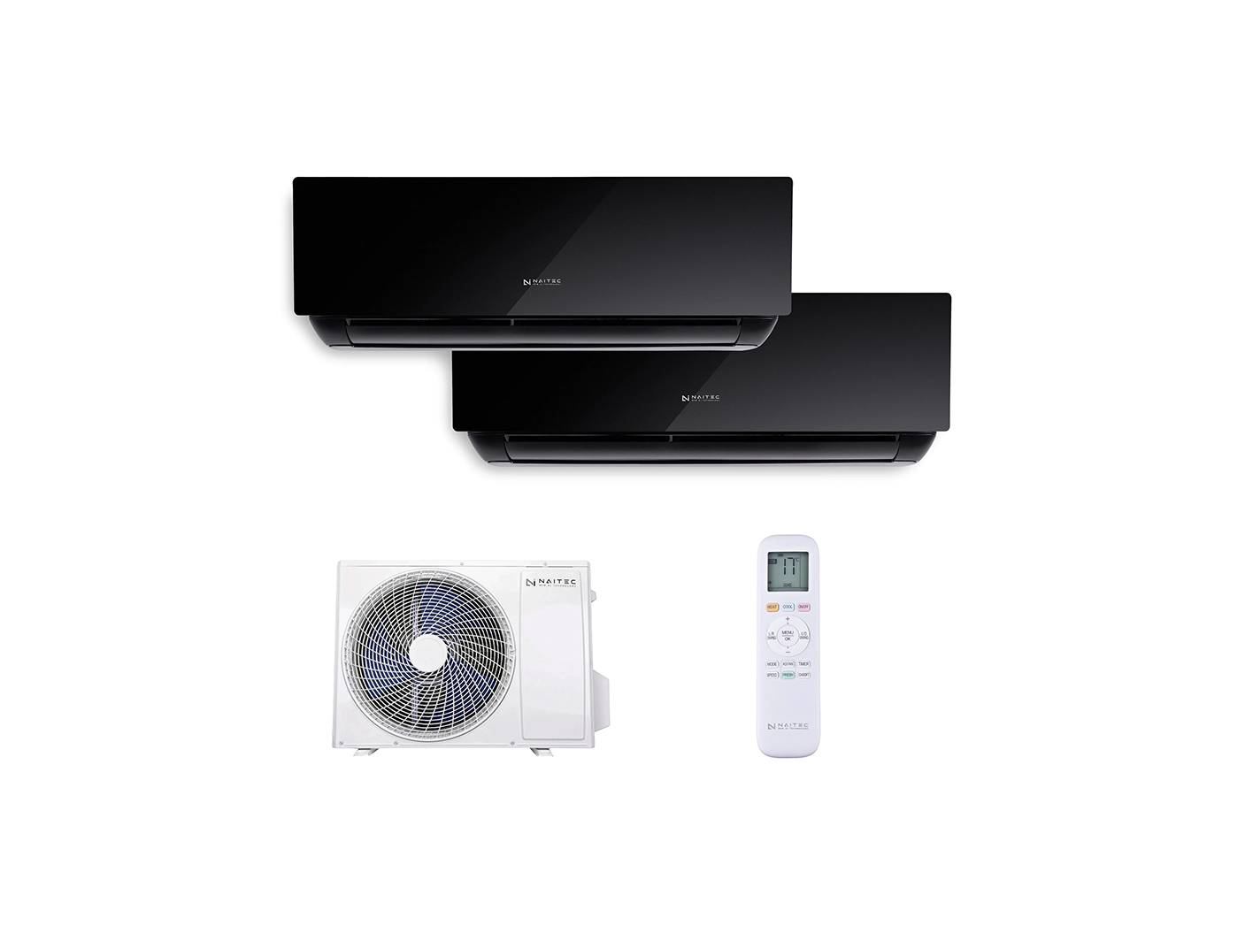 Multi split 5 kW + 2x Onyx 3,5 kW