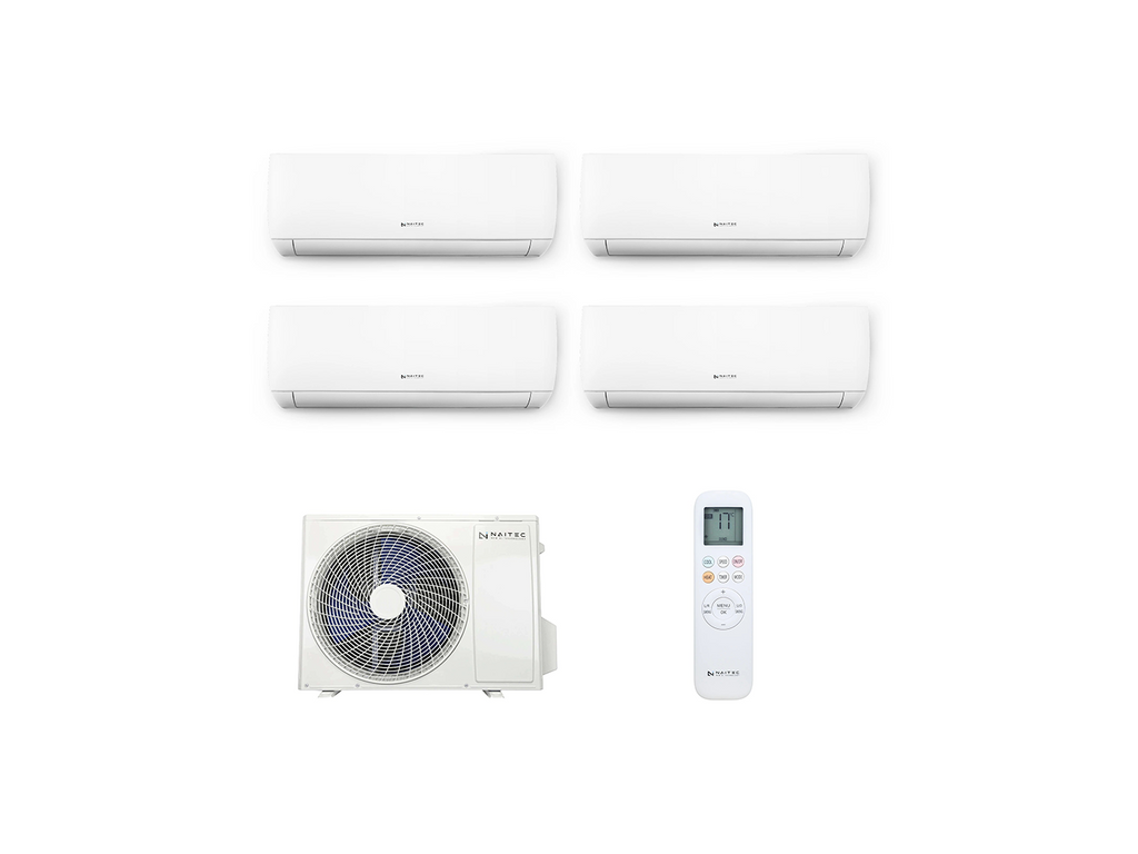 Naitec - Multi split 12 kW + 4x New Smart 3,5 kW