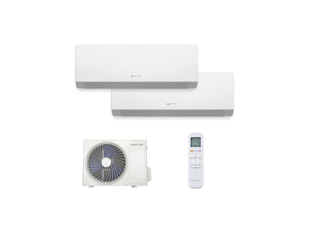 Naitec - Multi split 5 kW + 2x Sensitive Pro 3,5 kW (fehér)
